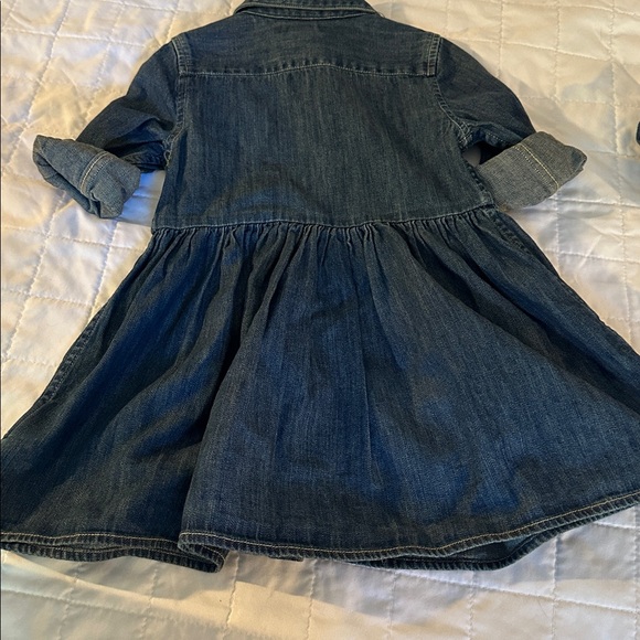 Ralph Lauren Blue Denim Baby Dress Set - Picture 6 of 6